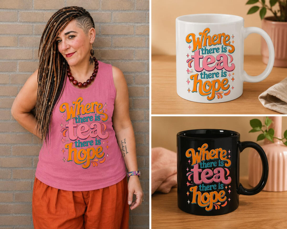 #4 Artist wearing her own design